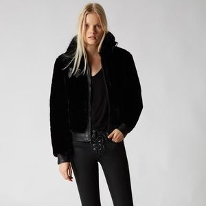 Never worn BlankNYC Faux Fur coat. Very soft!